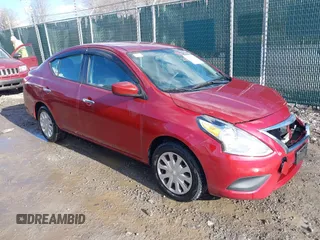 2016 Nissan Versa SV with VIN 3N1CN7AP4GL882518, listed as a IAAI auction lot 41675126 with 123,584 mi miles. Bid and sale history available at carsss.com. Image 1.