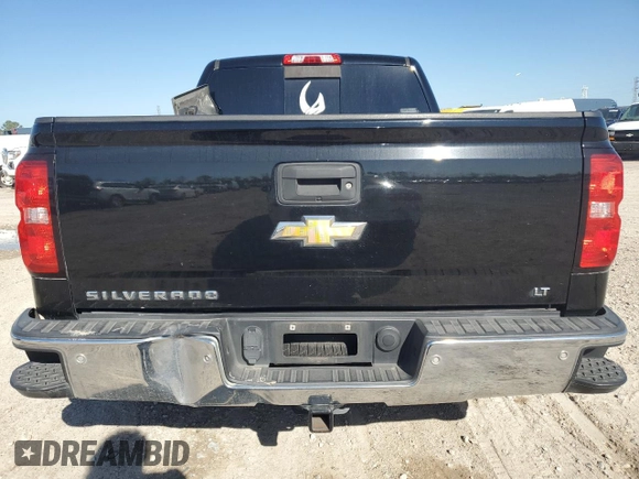 2017 Chevrolet Silverado 1500 LT with VIN 3GCPCREC8HG392522, listed as a Copart auction lot 48865505 with 171,135 mi miles and Salvage Title. Bid and sale history available at carsss.com. Image 6.