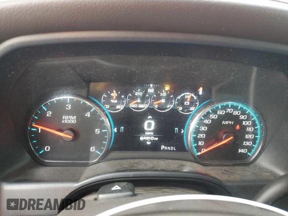 2017 GMC Sierra 1500 Denali with VIN 3GTU2PEC4HG257435, listed as a Copart auction lot 85442834 with 84,910 mi miles and Salvage Title. Bid and sale history available at DreamBid. Image 9.