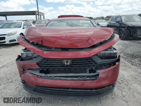 2024 Honda Accord LX z VIN 1HGCY1F2XRA000858, wystawiony jako Copart lot #55067945 z przebiegiem 9 632 mil mil oraz Nie do naprawy • Non repairable. Historia ofert i sprzedaży dostępna na DreamBid. Obrazek 5.