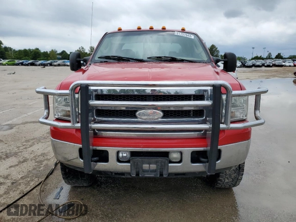 2005 Ford Super Duty F-250 XL with VIN 1FTSW21P15EA95290, listed as a Copart auction lot 61757644 with 0 mi miles and Salvage Title. Bid and sale history available at carsss.com. Image 5.
