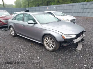 2015 Audi A4 Premium Plus with VIN WAUFFAFL7FA028846, listed as a IAAI auction lot 42505818 with 111,448 mi miles and . Bid and sale history available at DreamBid. Image 1.