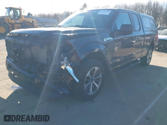 2020 Ford F-150 XL with VIN 1FTEX1EP2LFB11664, listed as a IAAI auction lot 41298690 with 91,835 mi miles. Bid and sale history available at carsss.com. Image 19.