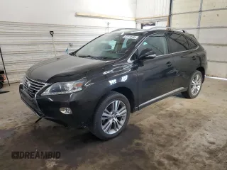2015 Lexus RX 450h with VIN 2T2BC1BA6FC006178, listed as a Copart auction lot 53119185 with 167,349 mi miles and Salvage Title. Bid and sale history available at DreamBid. Image 1.