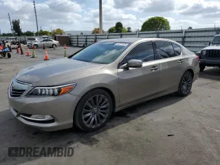 2016 Acura RLX Tech Pkg with VIN JH4KC1F51GC000881, listed as a Copart auction lot 54227325 with 97,550 mi miles and Clean Title. Bid and sale history available at carsss.com. Image 1.