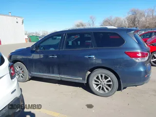 2015 Nissan Pathfinder SL with VIN 5N1AR2MMXFC707838, listed as a IAAI auction lot 41676400 with 110,804 mi miles and . Bid and sale history available at DreamBid. Image 15.