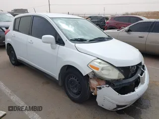2009 Nissan Versa 1.8 S with VIN 3N1BC13EX9L442249, listed as a IAAI auction lot 41691896 with 238,263 mi miles. Bid and sale history available at carsss.com. Image 1.