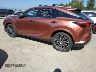 2023 Lexus RX with VIN 2T2BBMCA7PC018165, listed as a Copart auction lot 66199994 with Not Provided miles and Salvage Title. Bid and sale history available at carsss.com. Image 2.