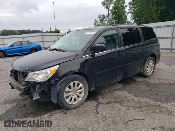 2014 Volkswagen Routan SE z VIN 2C4RVABG1ER134621, wystawiony jako Copart lot #61339414 z przebiegiem 153 364 mil mil oraz Szkoda całkowita • Salvage title. Historia ofert i sprzedaży dostępna na DreamBid. Obrazek 1.