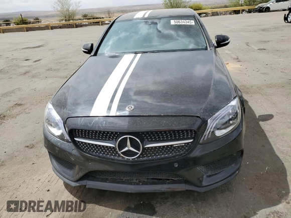 2016 Mercedes-Benz C 450 AMG with VIN 55SWF6EB1GU131891, listed as a Copart auction lot 50634345 with 33,888 mi miles and Clean Title. Bid and sale history available at carsss.com. Image 6.