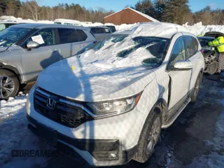 2021 Honda CR-V EX-L with VIN 2HKRW2H83MH634505, listed as a IAAI auction lot 41530499 with 76,000 mi miles and . Bid and sale history available at DreamBid. Image 2.