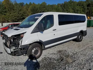 2018 Ford Transit Passenger XL with VIN 1FBZX2ZM6JKA06853, listed as a Copart auction lot 76073904 with 59,879 mi miles and Salvage Title. Bid and sale history available at carsss.com. Image 1.