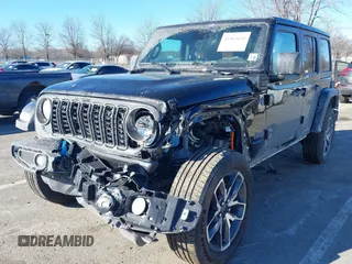 2024 Jeep Wrangler Willys с VIN 1C4RJXN64RW162279, выставлен на аукционе IAAI как лот 41464424 с пробегом 12 928 миль миль и . История ставок и продаж доступна на DreamBid. Изображение 6.