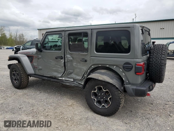2020 Jeep Wrangler Unlimited Recon with VIN 1C4HJXFN6LW312966, listed as a Copart auction lot 56832145 with 45,875 mi miles and Salvage title. Bid and sale history available at DreamBid. Image 2.