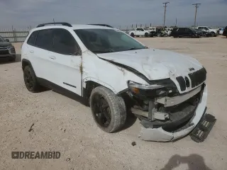 2020 Jeep Cherokee Altitude with VIN 1C4PJLLB2LD511054, listed as a Copart auction lot 45369365 with 119,961 mi miles and Salvage Title. Bid and sale history available at carsss.com. Image 4.