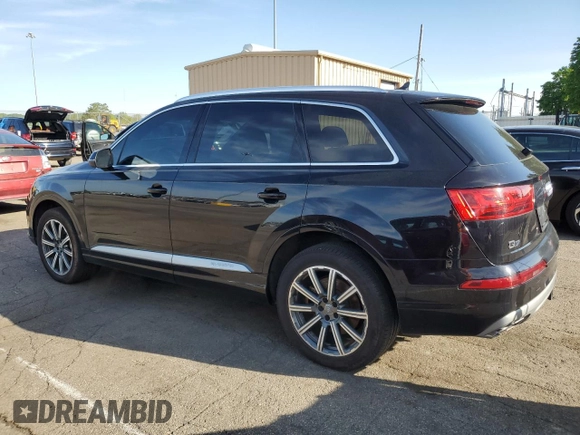 2018 Audi Q7 Premium Plus z VIN WA1LAAF74JD004058, wystawiony jako Copart lot #57092425 z przebiegiem 116 995 mil mil oraz Czysty tytuł • Clean title. Historia ofert i sprzedaży dostępna na DreamBid. Obrazek 2.