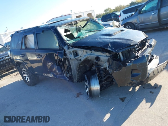 2023 Toyota 4Runner TRD Off Road Premium with VIN JTERU5JR1P6092244, listed as a IAAI auction lot 41750756 with 23,470 mi miles and . Bid and sale history available at DreamBid. Image 13.
