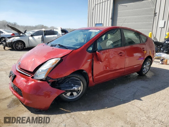 2007 Toyota Prius with VIN JTDKB20U377578967, listed as a Copart auction lot 50532325 with 49,293 mi miles and Salvage Title. Bid and sale history available at carsss.com. Image 1.