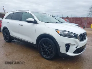 2020 Kia Sorento EX V6 with VIN 5XYPHDA50LG710474, listed as a IAAI auction lot 41639432 with 133,800 mi miles. Bid and sale history available at carsss.com. Image 1.