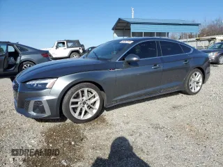 2023 Audi A5 Sportback S line Premium Plus with VIN WAUFACF50PA023257, listed as a Copart auction lot 89352155 with 23,757 mi miles and Clean Title. Bid and sale history available at carsss.com. Image 1.
