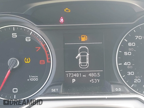 2013 Audi A4 Premium с VIN WAUBFAFLXDN005355, выставлен на аукционе IAAI как лот 41777434 с пробегом 173 481 миль миль и . История ставок и продаж доступна на DreamBid. Изображение 15.