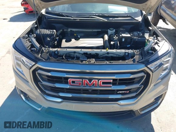 2022 GMC Terrain AT4 with VIN 3GKALYEVXNL310167, listed as a IAAI auction lot 41745298 with 65,195 mi miles. Bid and sale history available at carsss.com. Image 10.