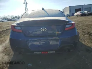 2022 Toyota GR86 with VIN JF1ZNBC18N8750799, listed as a Copart auction lot 42347145 with 25,544 mi miles and Salvage Title. Bid and sale history available at carsss.com. Image 6.