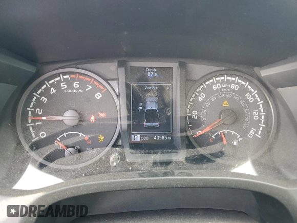 2021 Toyota Tacoma SR z VIN 5TFAX5GN5MX190518, wystawiony jako Copart lot #49783815 z przebiegiem 40 585 mil mil oraz Szkoda całkowita • Salvage title. Historia ofert i sprzedaży dostępna na DreamBid. Obrazek 9.