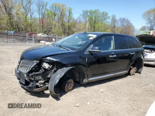 2012 Lincoln MKX with VIN 2LMDJ8JK6CBL02053, listed as a Copart auction lot 53625715 with Not Provided miles and Salvage Title. Bid and sale history available at DreamBid. Image 1.