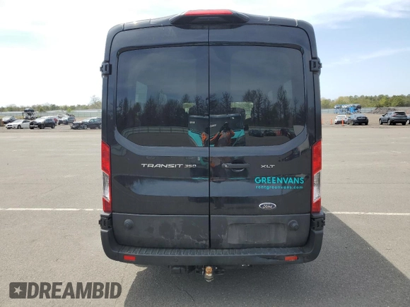 2024 Ford Transit Passenger XL with VIN 1FBAX2C87RKA89021, listed as a Copart auction lot 54859575 with 28,791 mi miles and Salvage title. Bid and sale history available at DreamBid. Image 6.