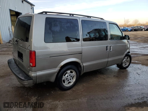 2004 Chevrolet Astro z VIN 1GNEL19X84B122187, wystawiony jako Copart lot #44552095 z przebiegiem 203 961 mil mil oraz Szkoda całkowita • Salvage title. Historia ofert i sprzedaży dostępna na DreamBid. Obrazek 3.