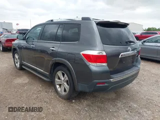 2012 Toyota Highlander Limited with VIN 5TDYK3EH8CS078315, listed as a IAAI auction lot 42168451 with 104,133 mi miles and . Bid and sale history available at DreamBid. Image 3.