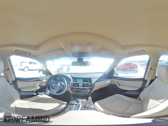 2016 BMW X3 sDrive28i with VIN 5UXWZ7C52G0T43353, listed as a Copart auction lot 88943345 with 98,696 mi miles and Salvage Title. Bid and sale history available at DreamBid. Image 14.