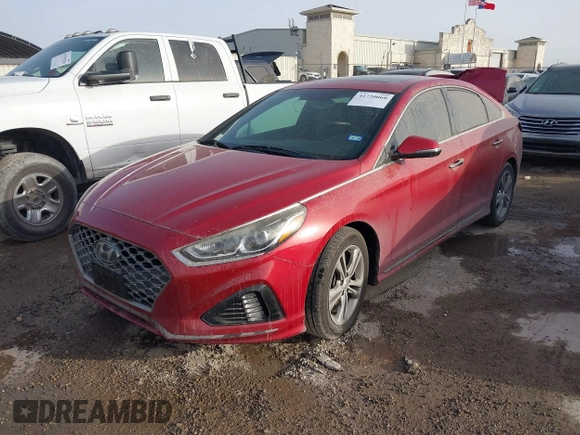 2018 Hyundai Sonata Limited with VIN 5NPE34AF8JH642221, listed as a IAAI auction lot 41720060 with 45,998 mi miles. Bid and sale history available at carsss.com. Image 2.