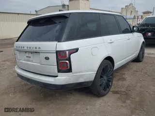2019 Land Rover Range Rover HSE with VIN SALGS2SVXKA552883, listed as a IAAI auction lot 41543612 with 66,342 mi miles. Bid and sale history available at carsss.com. Image 4.