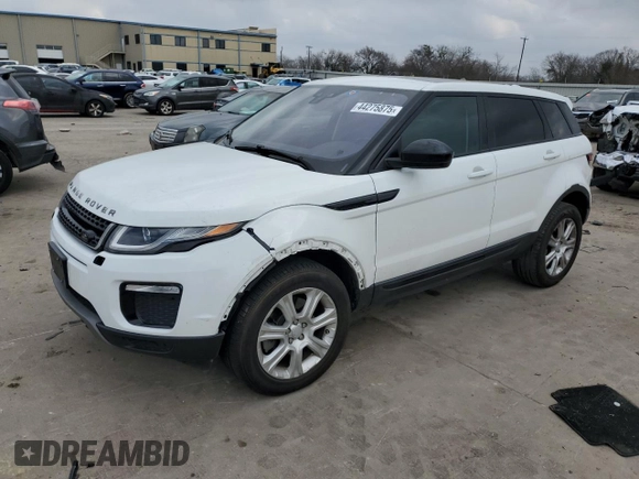 2019 Land Rover Range Rover Evoque SE with VIN SALVP2RX6KH349965, listed as a Copart auction lot 44275875 with 125,927 mi miles and Clean Title. Bid and sale history available at DreamBid. Image 1.