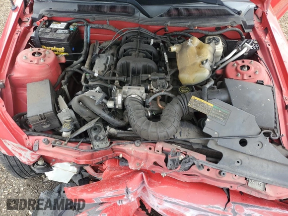 2007 Ford Mustang Deluxe with VIN 1ZVFT84N275312594, listed as a Copart auction lot 81361744 with Not Provided miles and Salvage Title. Bid and sale history available at carsss.com. Image 11.