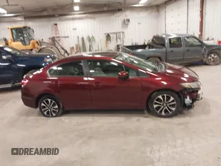 2014 Honda Civic Sedan EX with VIN 19XFB2F8XEE084520, listed as a IAAI auction lot 41851146 with 86,607 mi miles. Bid and sale history available at carsss.com. Image 13.