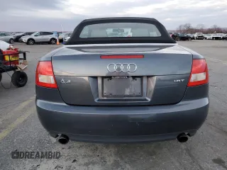 2004 Audi A4 1.8T with VIN WAUAC48H84K022851, listed as a Copart auction lot 84558734 with 125,959 mi miles and Salvage Title. Bid and sale history available at carsss.com. Image 6.