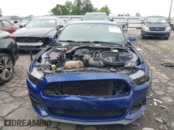 2015 Ford Mustang V6 with VIN 1FA6P8AM2F5321402, listed as a IAAI auction lot 42215558 with 137,209 mi miles and . Bid and sale history available at DreamBid. Image 12.