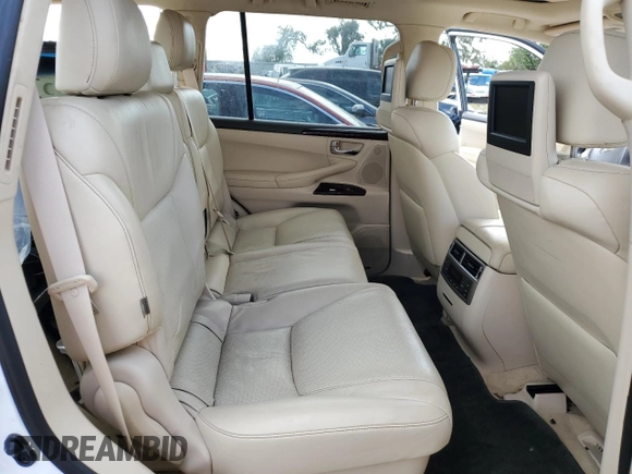 2015 Lexus LX 570 with VIN JTJHY7AX7F4169804, listed as a Copart auction lot 79885024 with 55,392 mi miles and Salvage Title. Bid and sale history available at DreamBid. Image 11.