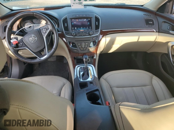 2016 Buick Regal Premium II with VIN 2G4GS5GX4G9163965, listed as a Copart auction lot 61925115 with 54,502 mi miles and Clean title. Bid and sale history available at DreamBid. Image 8.