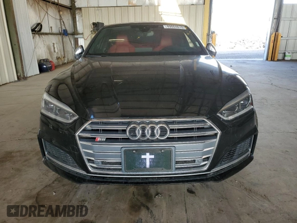 2018 Audi S5 Premium Plus z VIN WAUP4AF58JA021313, wystawiony jako Copart lot #49004615 z przebiegiem 40 551 mil mil oraz Czysty tytuł • Clean title. Historia ofert i sprzedaży dostępna na DreamBid. Obrazek 5.