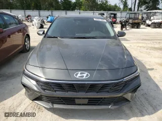 2024 Hyundai Elantra SEL with VIN KMHLS4DG3RU808222, listed as a Copart auction lot 54051305 with 9,880 mi miles and Salvage Title. Bid and sale history available at carsss.com. Image 5.