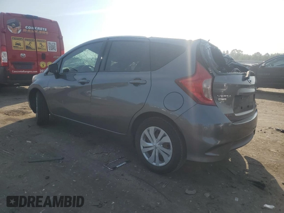 2017 Nissan Note S Plus with VIN 3N1CE2CP6HL372057, listed as a Copart auction lot 62222265 with 65,303 mi miles and Salvage title. Bid and sale history available at DreamBid. Image 2.