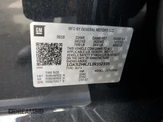 2018 GMC Yukon XL Denali with VIN 1GKS2HKJ1JR352335, listed as a Copart auction lot 71974934 with 63,038 mi miles and Salvage Title. Bid and sale history available at carsss.com. Image 16.