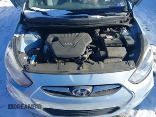 2012 Hyundai Accent SE with VIN KMHCU5AEXCU032097, listed as a IAAI auction lot 41143303 with 29,828 mi miles. Bid and sale history available at carsss.com. Image 10.