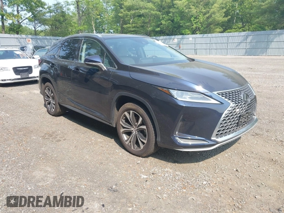2021 Lexus RX 350 with VIN 2T2HZMDAXMC264109, listed as a IAAI auction lot 42411679 with 43,288 mi miles and . Bid and sale history available at DreamBid. Image 1.