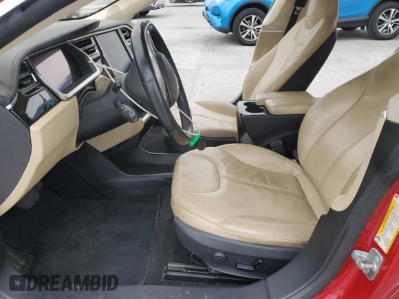 2013 Tesla Model S with VIN 5YJSA1AC2DFP10593, listed as a Copart auction lot 55055115 with Not Provided miles and Clean Title. Bid and sale history available at DreamBid. Image 7.