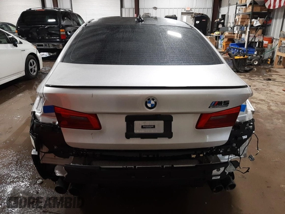 2020 BMW M5 Competition with VIN WBSJF0C04LCD32309, listed as a Copart auction lot 39242833 with 33,468 mi miles. Bid and sale history available at carsss.com. Image 6.